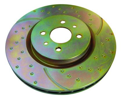 EBC GD Sport Rear Rotors | Multiple VW / Audi Fitments (GD1772)