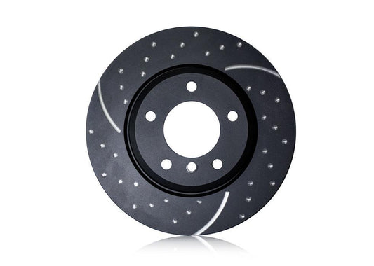 EBC GD Drilled & Slotted Front Rotor Set | 2017-2021 Honda Civic Type-R (GD2028)