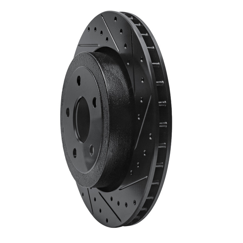 DFC D&S Black Brake Rotor (REAR RIGHT): Jeep Grand Cherokee (06-10)