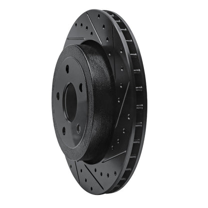 DFC D&S Black Brake Rotor (REAR RIGHT): Jeep Grand Cherokee (06-10)
