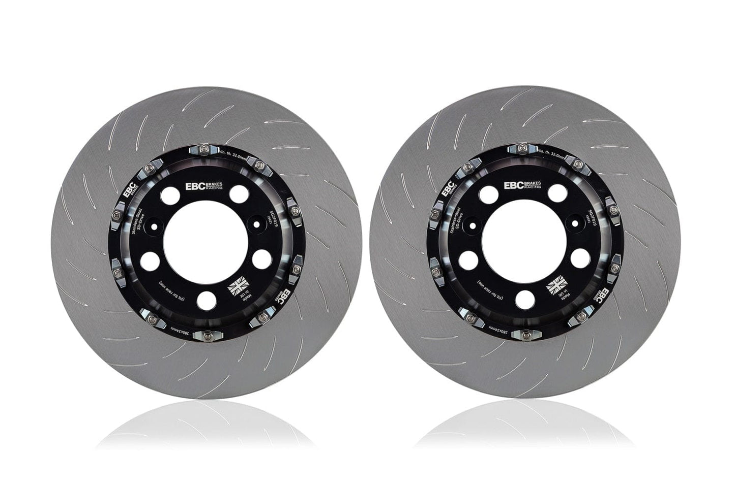 EBC 2 Piece SG Racing Front Rotors - Porsche / 991 / 992 / 911