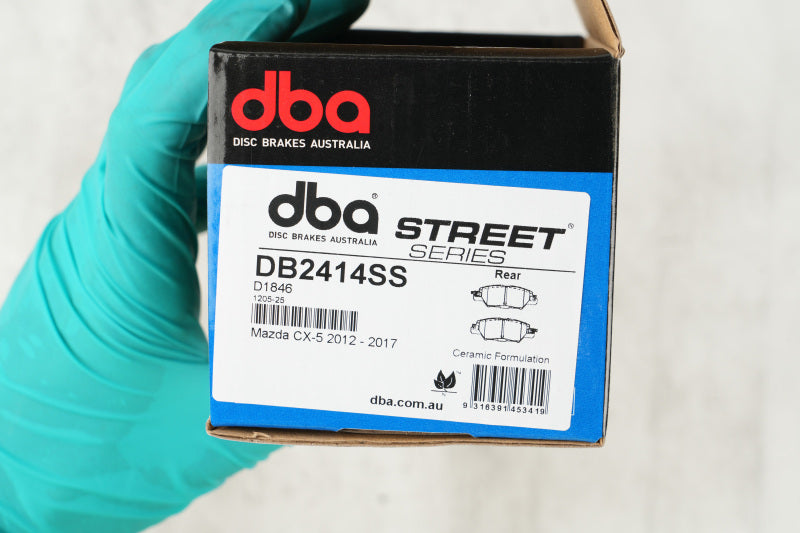 DBA Rear Street Series Brake Pads | Mazda CX-5 (16-18) (DB2414SS)