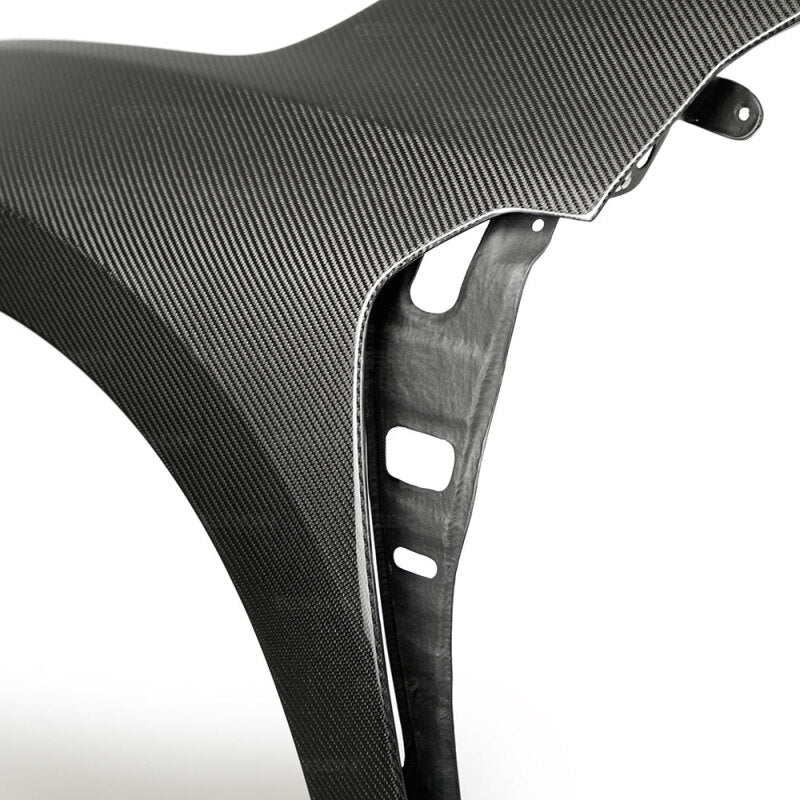 Seibon OE-Style Gloss Carbon Fiber Front Fenders | Honda Civic Type R (17+) (FF17HDCVR-OE)