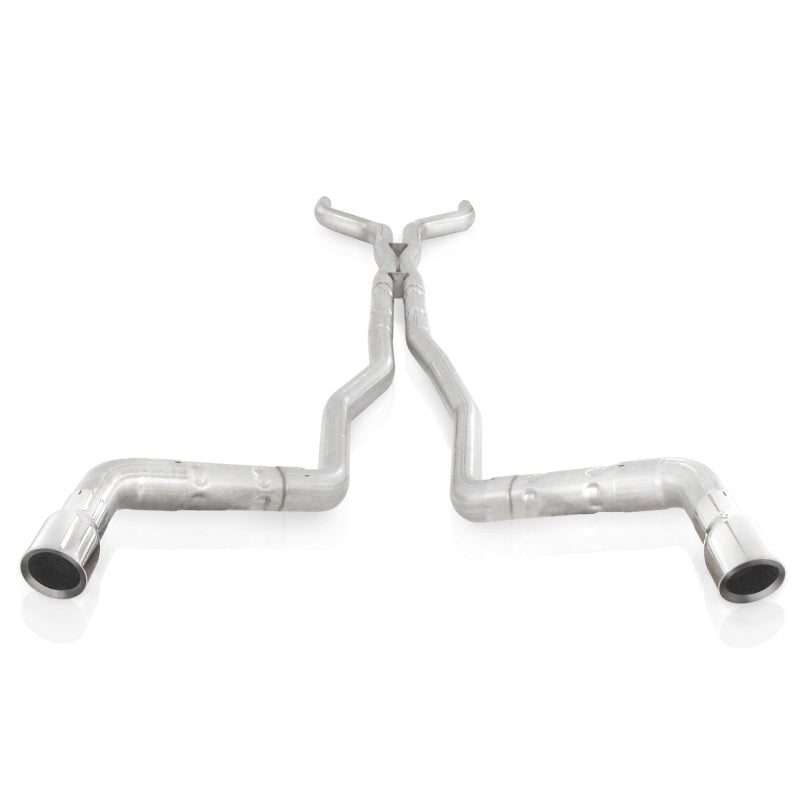 Stainless Works 3in Dual Chambered Catback System with X-Pipe | Chevrolet Camaro (10-15) (CA11CB)