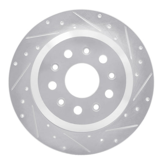 DFC D&S Brake Rotor (REAR RIGHT): Jeep Wrangler (18-25) - Silver