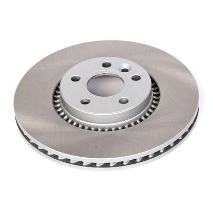 PowerStop Front Semi Coated Rotor | Land Rover LR2 (08-15) (EBR1001SCR)