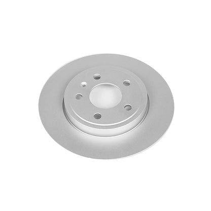 PowerStop Rear Evolution High Carbon Geomet Coated Rotor | Audi A4 (05-09) (EBR1006EVC)