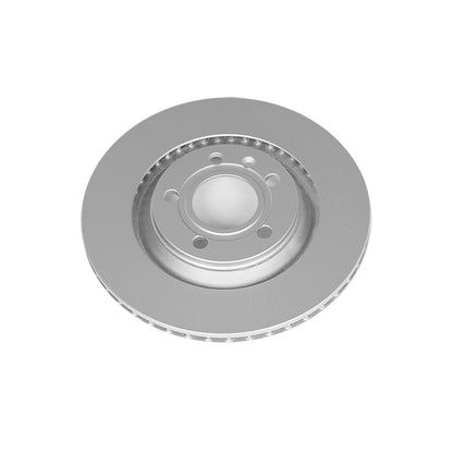 PowerStop Rear Evolution High Carbon Geomet Coated Rotor | Audi S4 (04-09) (EBR1014EVC)