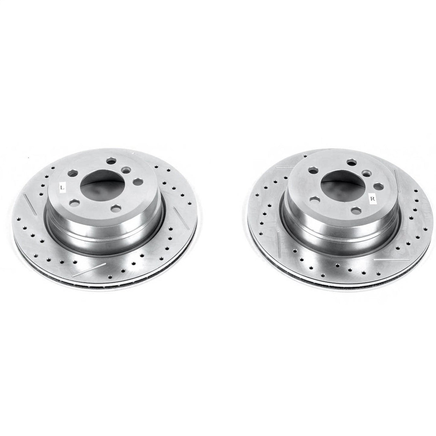 PowerStop Drilled & Slotted Rear Rotors | BMW X5 (07-18) (EBR1031XPR)