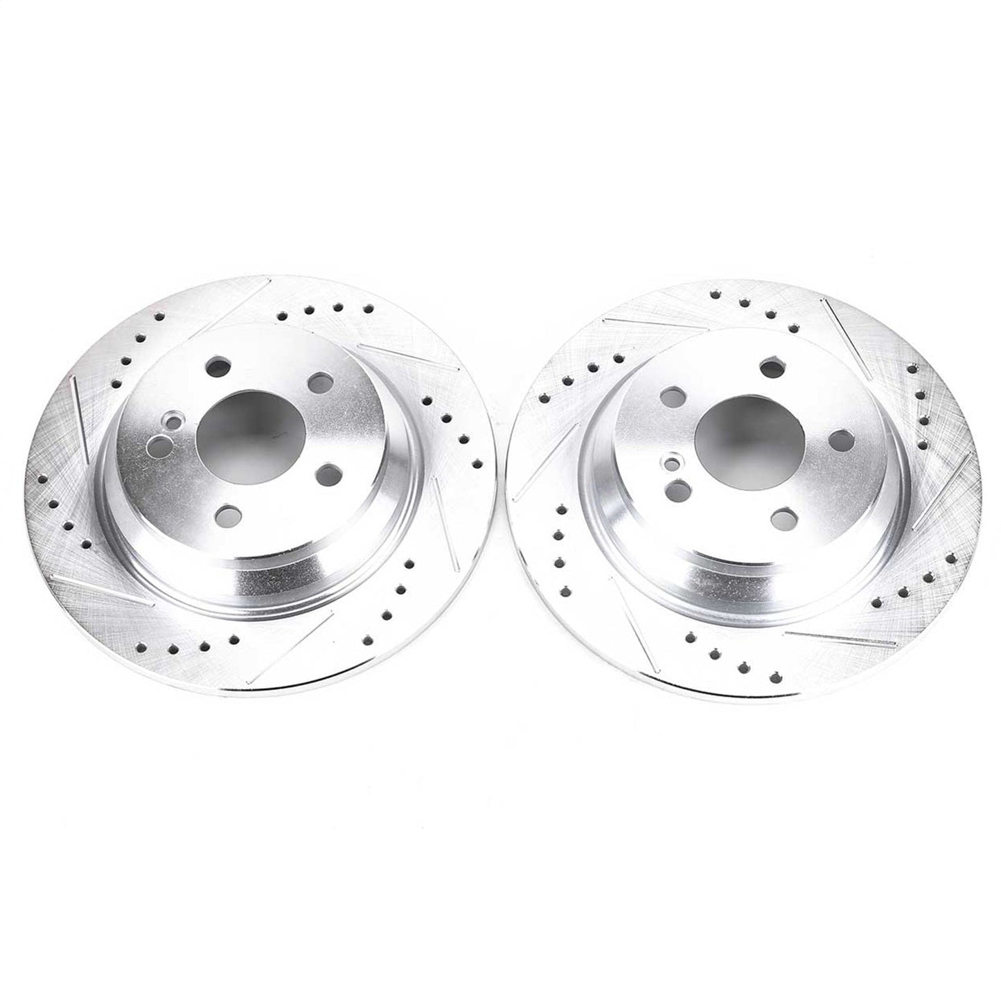 PowerStop Rear Evolution Drilled & Slotted Rotors | Mercedes-Benz CL550 (07-08) (EBR1049XPR)
