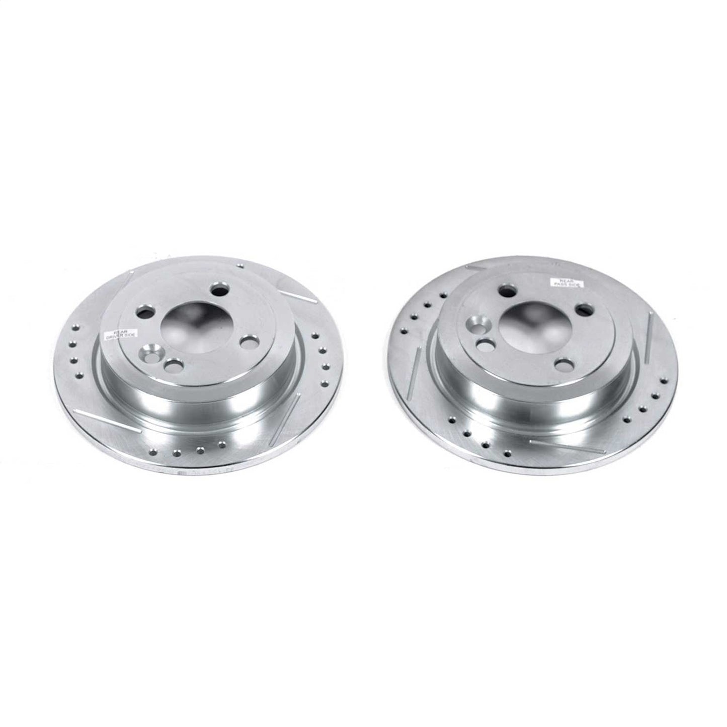 PowerStop Rear Drilled & Slotted Rotors | Mini Cooper (07-16) (EBR1056XPR)