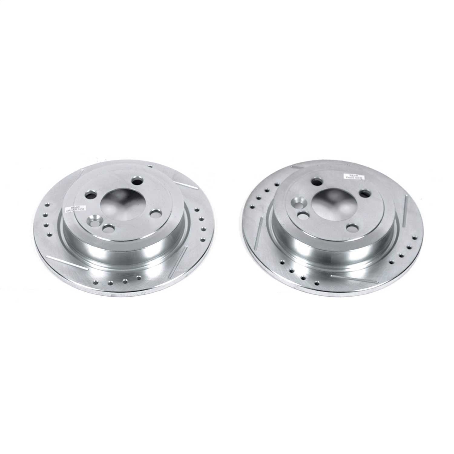 PowerStop Rear Drilled & Slotted Rotors | Mini Cooper (07-16) (EBR1056XPR)