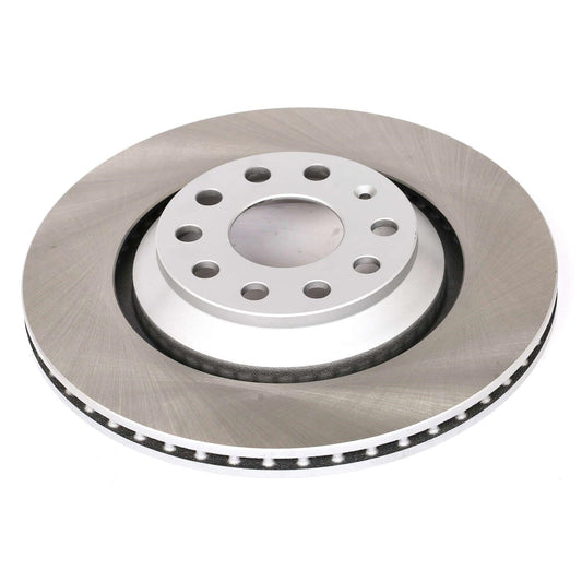 PowerStop Rear Semi Coated Rotor | Audi A3 Quattro (19) (EBR1070SCR)