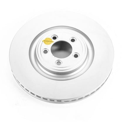PowerStop Front Evolution High Carbon Geomet Coated Rotor | Jaguar F-Type (14-19) (EBR1083EVC)