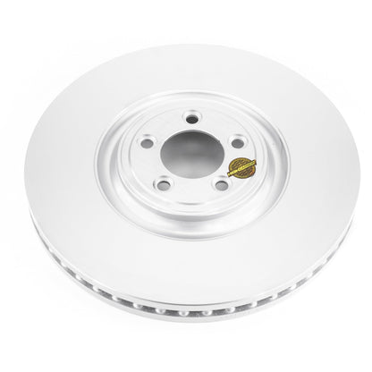 PowerStop 14-19 Jaguar F-Type Front Evolution High Carbon Geomet Coated Rotor | Jaguar F-Type (14-19) (EBR1089EVC)
