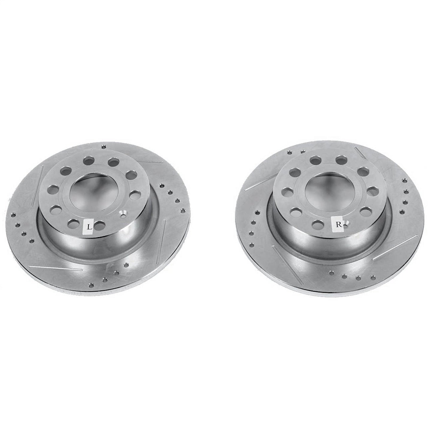 PowerStop Drilled & Slotted Front or Rear Rotors - Pair | Volkswagen Eos (16) (EBR1207XPR)