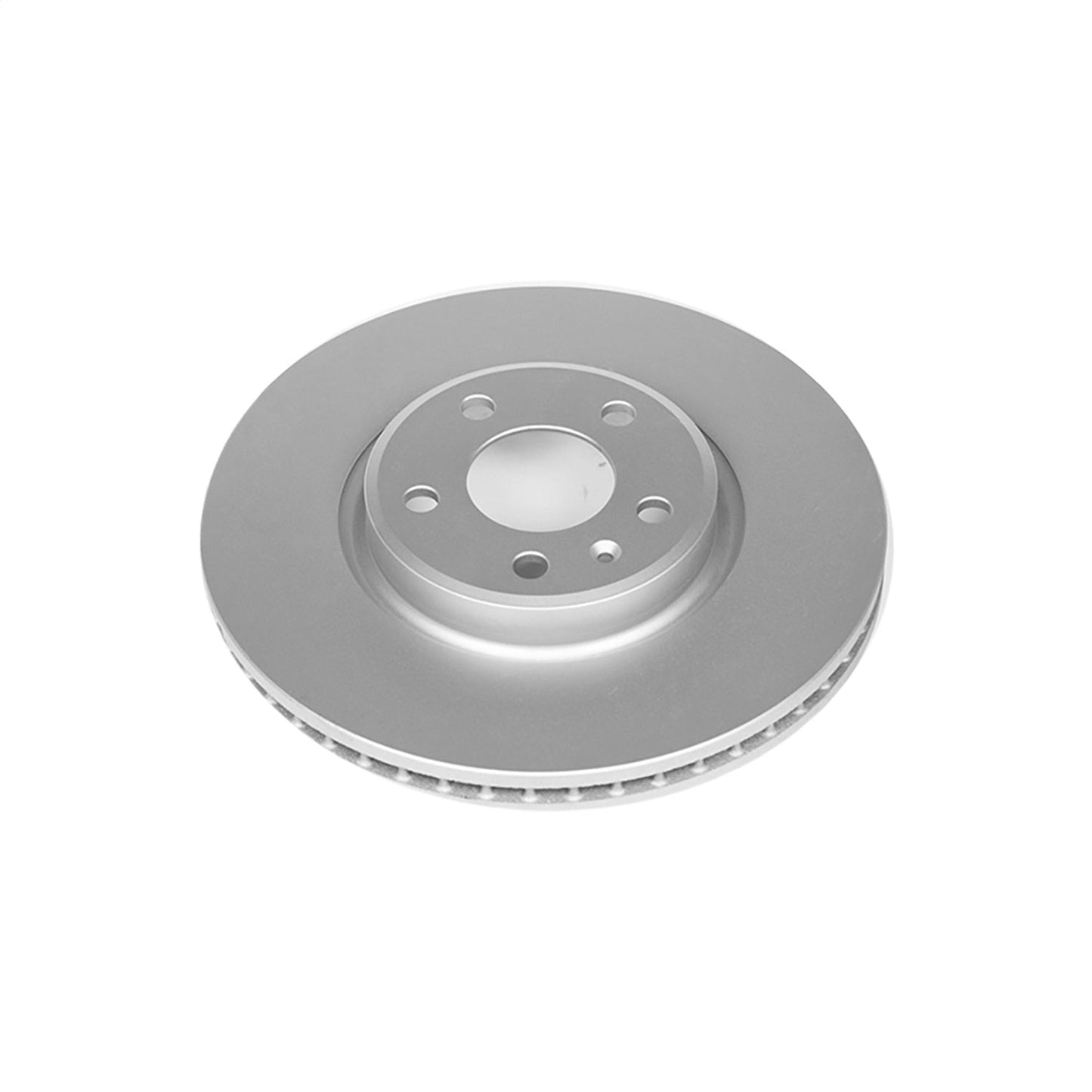 PowerStop Evolution High Carbon Geomet Coated Front Rotor | Audi A4 (12-16) (EBR1208EVC)