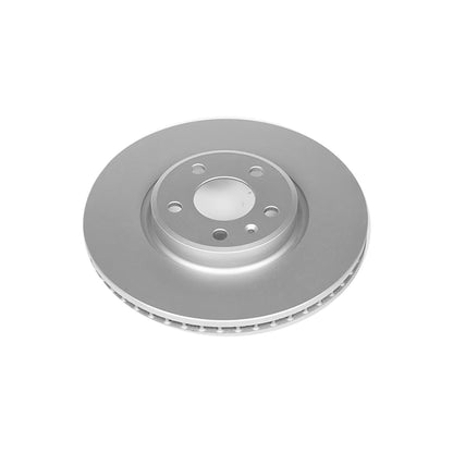 PowerStop Evolution High Carbon Geomet Coated Front Rotor | Audi A4 (12-16) (EBR1208EVC)