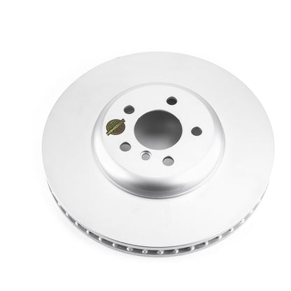 PowerStop Evolution High Carbon Geomet Coated Front Right Rotor | BMW 550i GT (10-15) (EBR1219EVC)