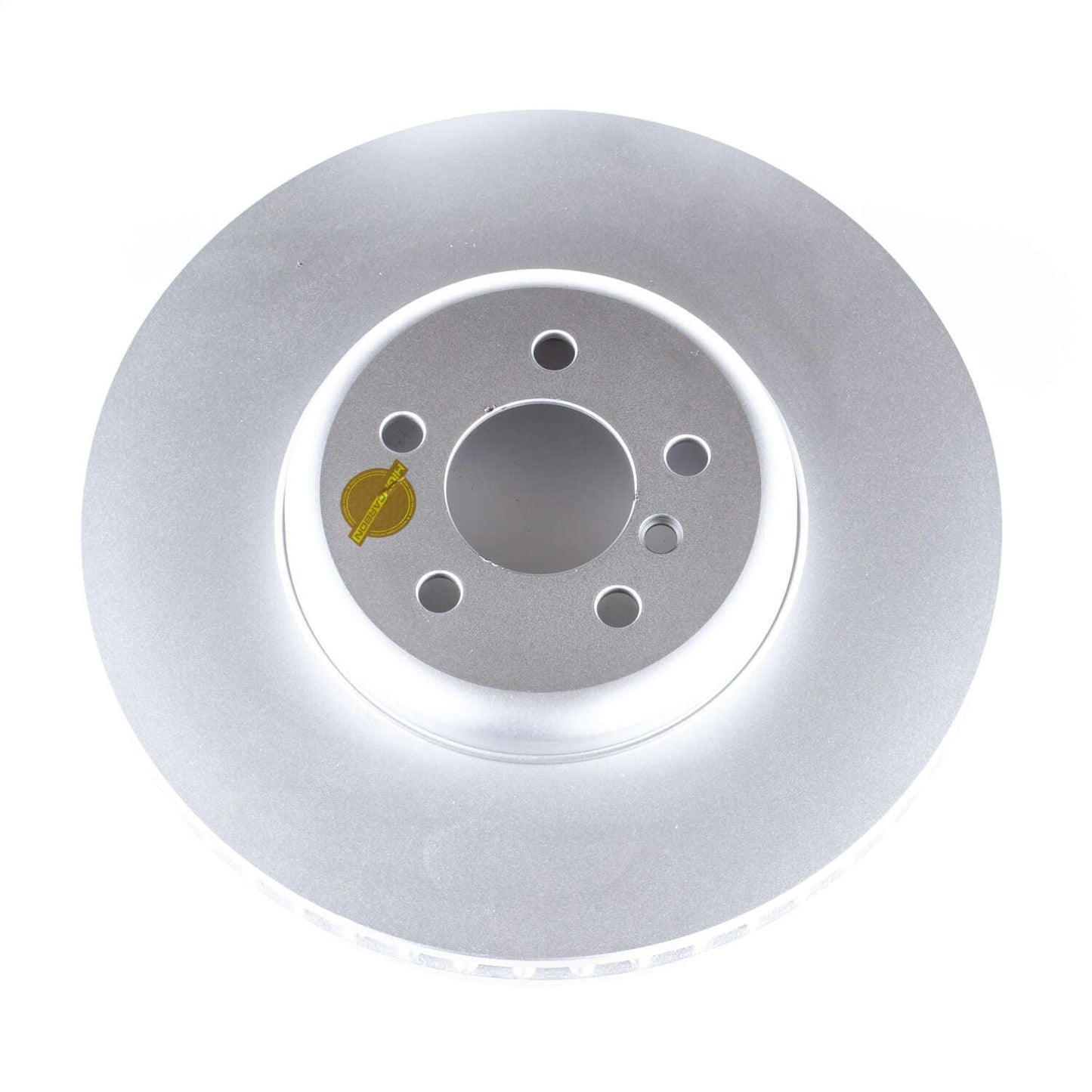 PowerStop Evolution High Carbon Geomet Coated Front Left Rotor | BMW 550i GT (10-15) (EBR1220EVC)