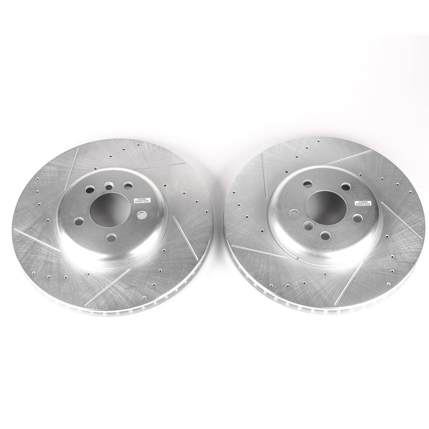 PowerStop Front Drilled & Slotted Rotor Pair | BMW 750i xDrive (10-15) (EBR1220XPR)