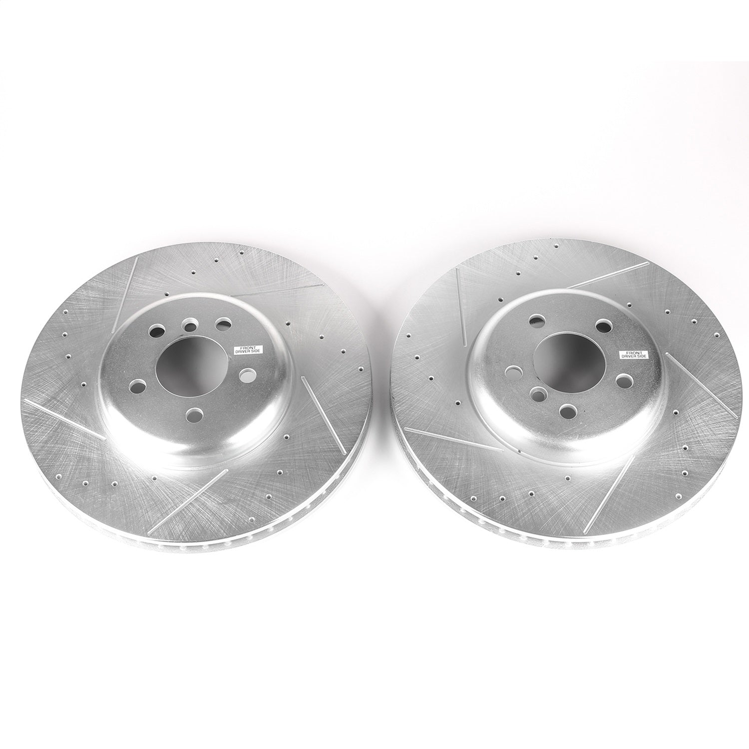 PowerStop Front Drilled & Slotted Rotor Pair | BMW 750i xDrive (10-15) (EBR1220XPR)