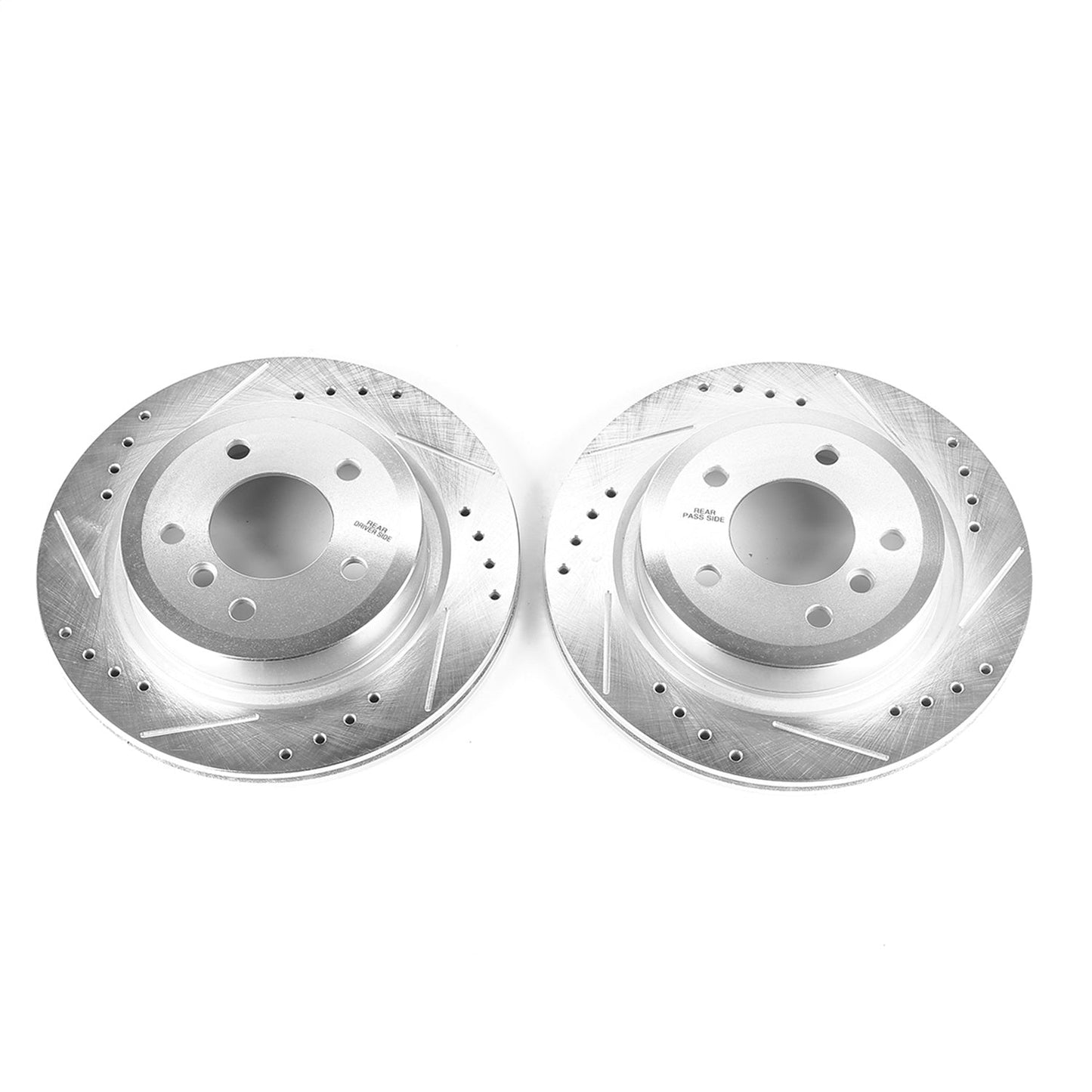 PowerStop Drilled & Slotted Rear Rotors | BMW Z4 (09-16) (EBR1229XPR)