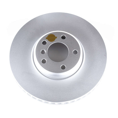 PowerStop Evolution High Carbon Geomet Coated Front Left Rotor | BMW 528i 2013 (EBR1230EVC)