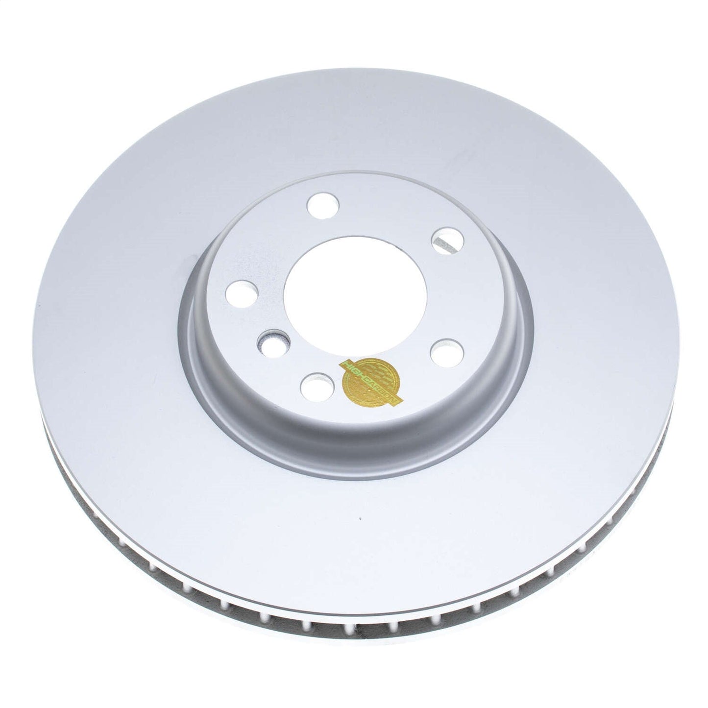 PowerStop Evolution High Carbon Geomet Coated Front Right Rotor | BMW 528i 2013 (EBR1231EVC)