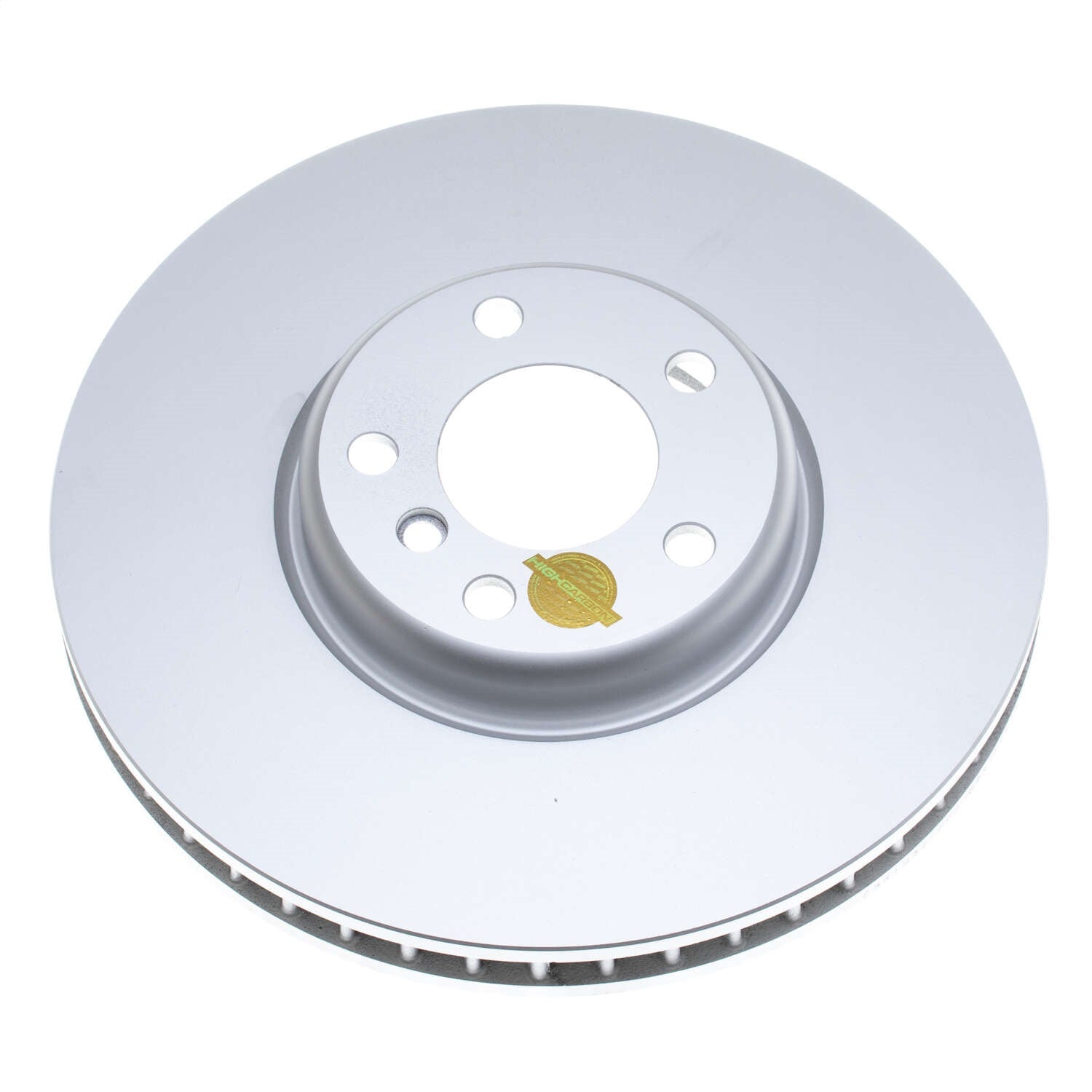 PowerStop Evolution High Carbon Geomet Coated Front Right Rotor | BMW 528i 2013 (EBR1231EVC)