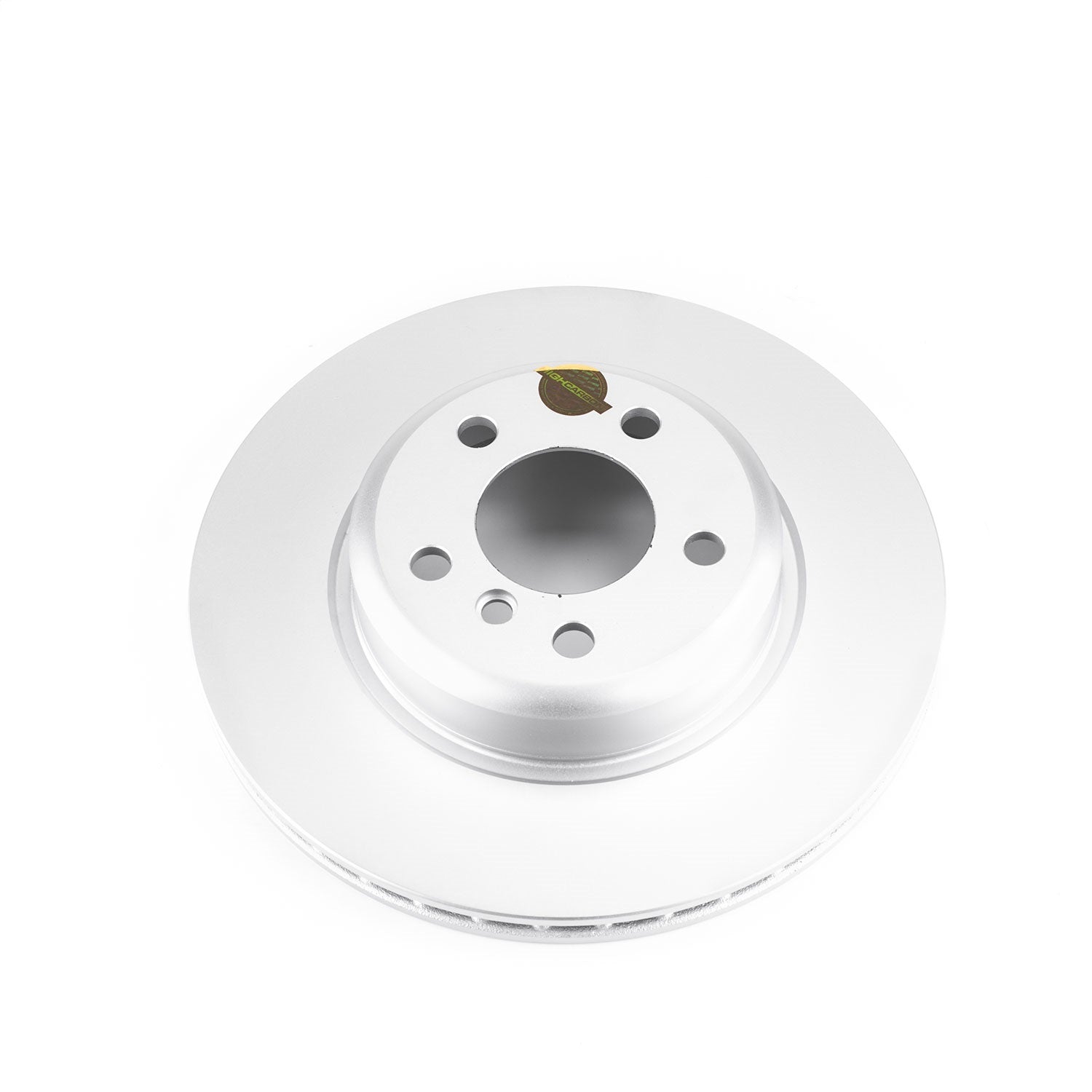 PowerStop Evolution High Carbon Geomet Coated Front Rotor | BMW 528i (11-16) (EBR1234EVC)