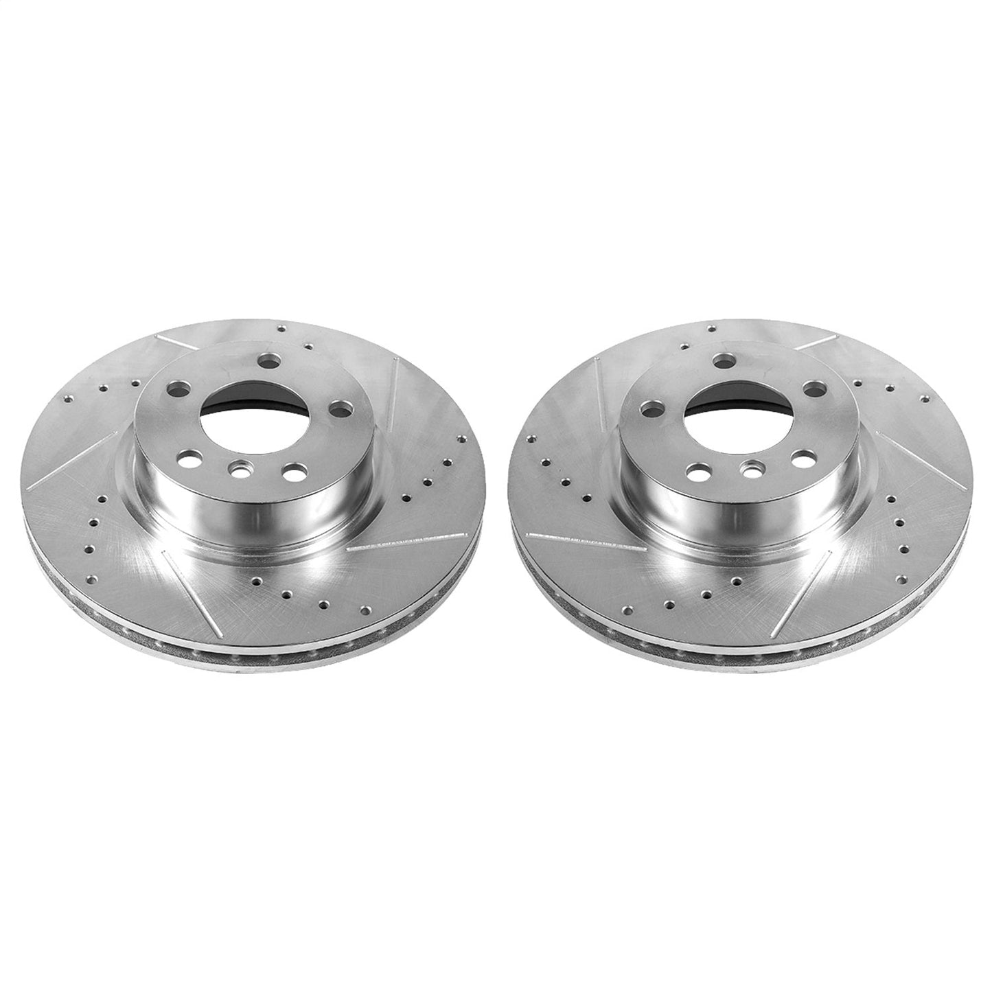 PowerStop Drilled & Slotted Front Rotors | BMW X3 (11-17) (EBR1238XPR)