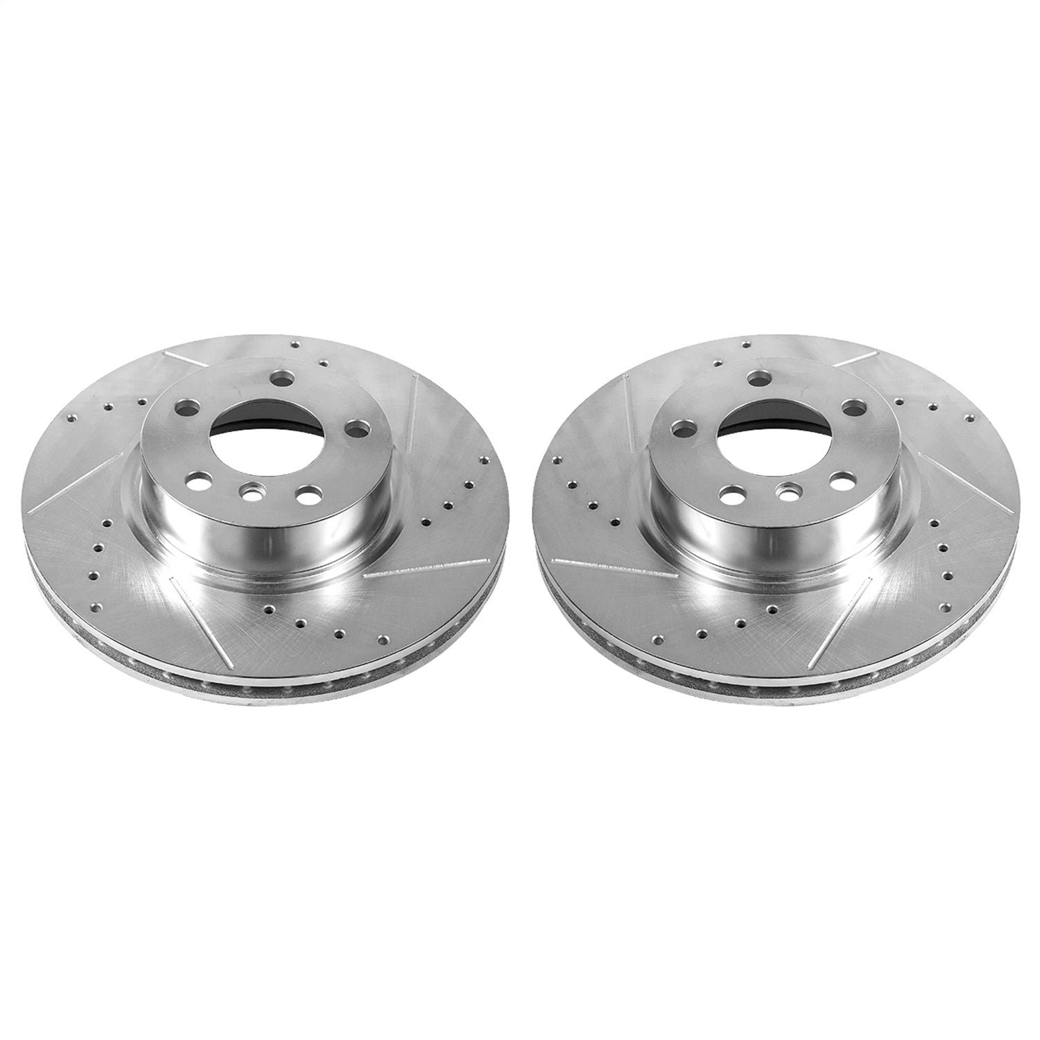 PowerStop Drilled & Slotted Front Rotors | BMW X3 (11-17) (EBR1238XPR)