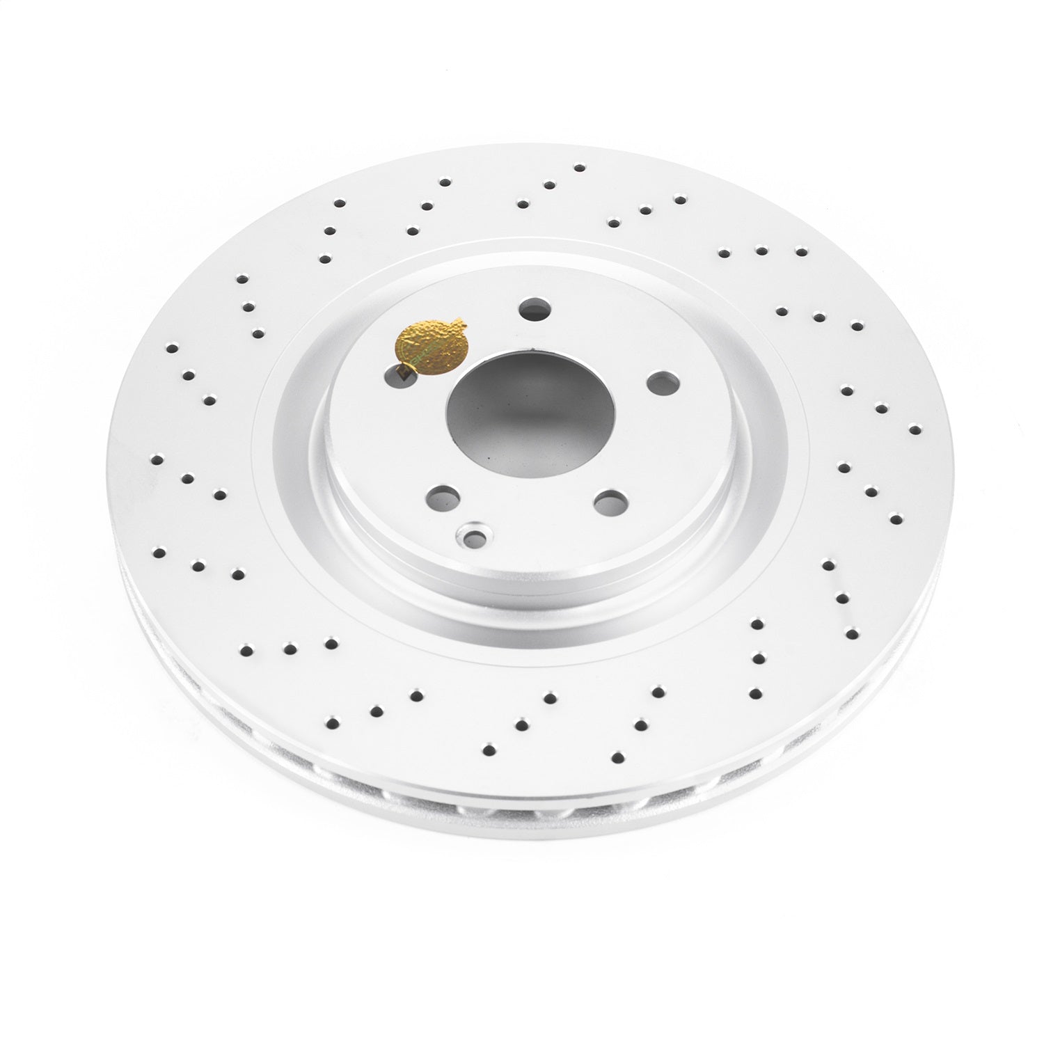 PowerStop Evolution High Carbon Geomet Coated Front Rotor | Mercedes-Benz C32 AMG (02-04) (EBR1243EVC)