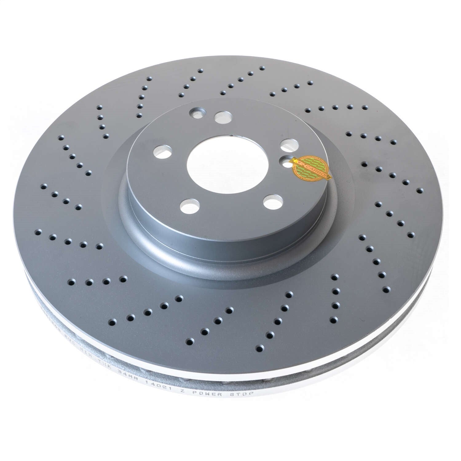 PowerStop Front Evocoated High Carbon Rotor | Mercedes-Benz C63 AMG (08-21) (EBR1263EVC)