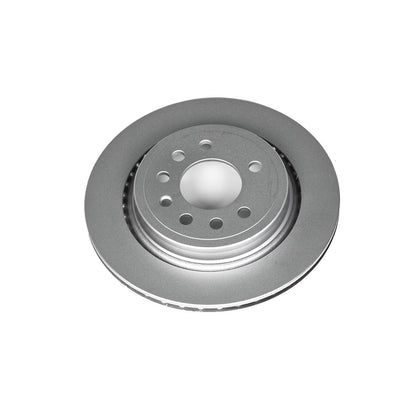PowerStop Rear Evolution High Carbon Geomet Coated Rotor | Saab 9-3 (08-09) (EBR1280EVC)
