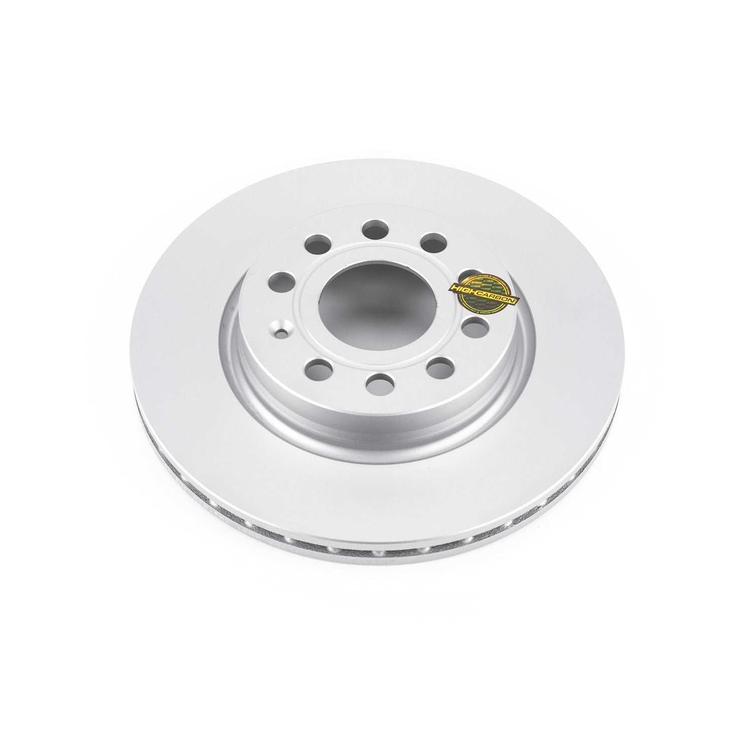 PowerStop Front Evolution High Carbon Geomet Coated Rotor | Volkswagen Golf (14) (EBR1289EVC)