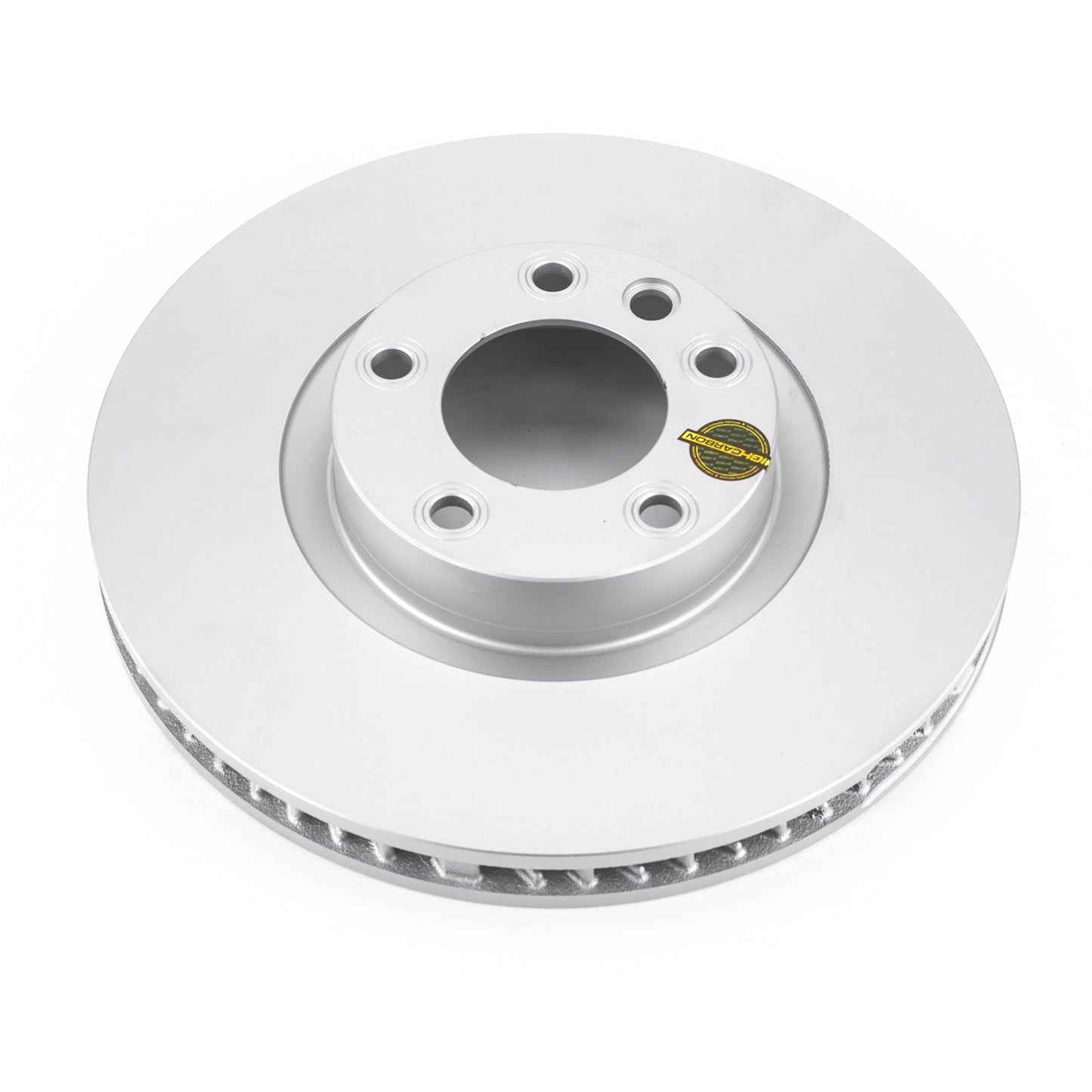 PowerStop Evolution High Carbon Geomet Coated Front Right Rotor | Porsche Cayenne (11-18) (EBR1290EVC)