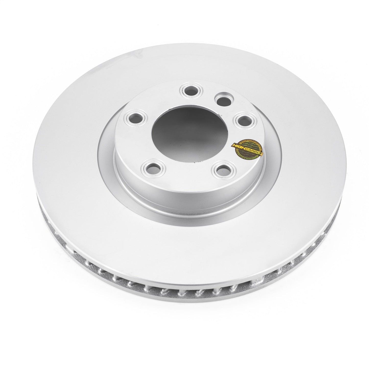 PowerStop Front Left Evolution High Carbon Geomet Coated Rotor | Porsche Cayenne (11-18) (EBR1291EVC)