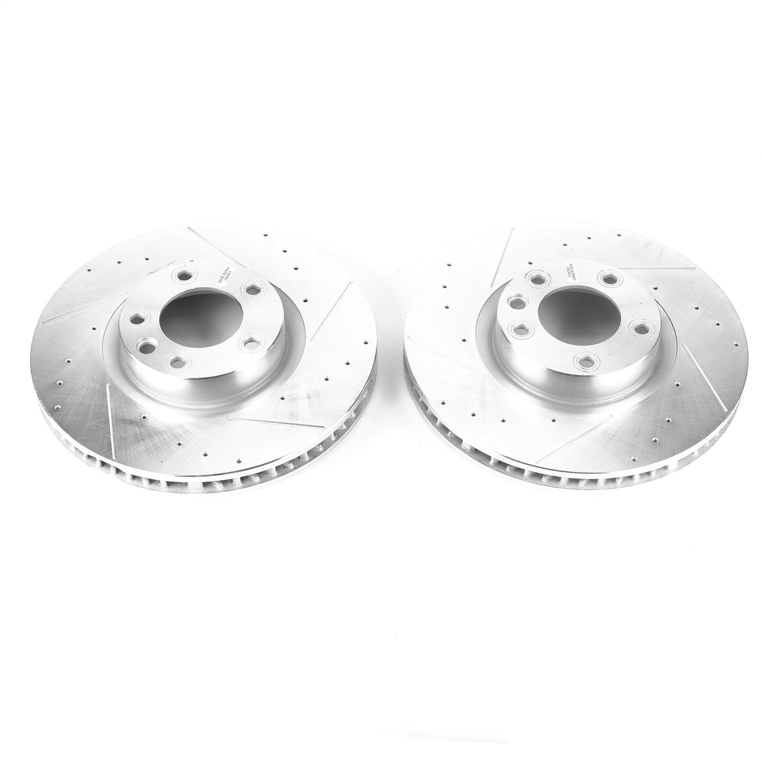 PowerStop Drilled & Slotted Front Rotors | Porsche Cayenne (11-18) (EBR1291XPR)