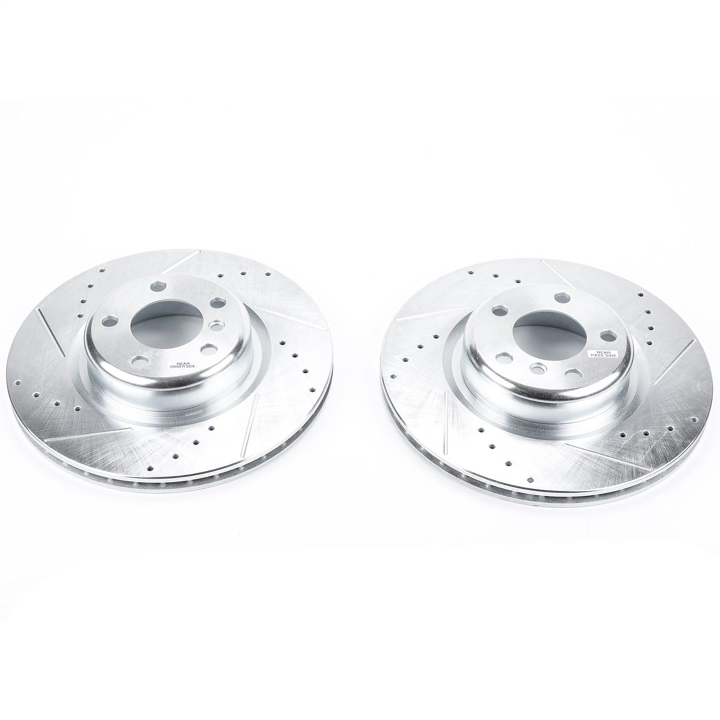 PowerStop Drilled & Slotted Rear Rotors | BMW 228i (14-16) (EBR1404XPR)