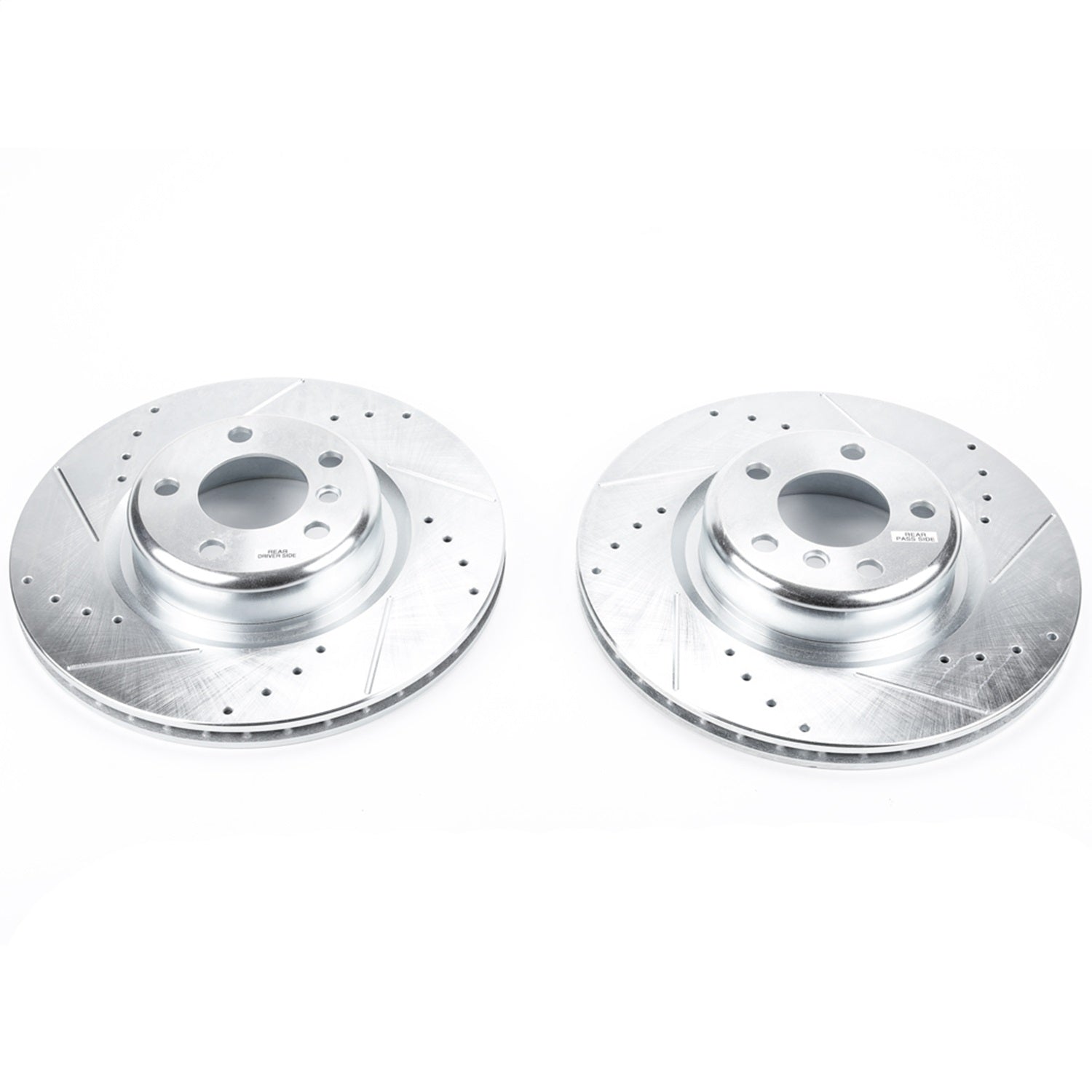 PowerStop Drilled & Slotted Rear Rotors | BMW 228i (14-16) (EBR1404XPR)