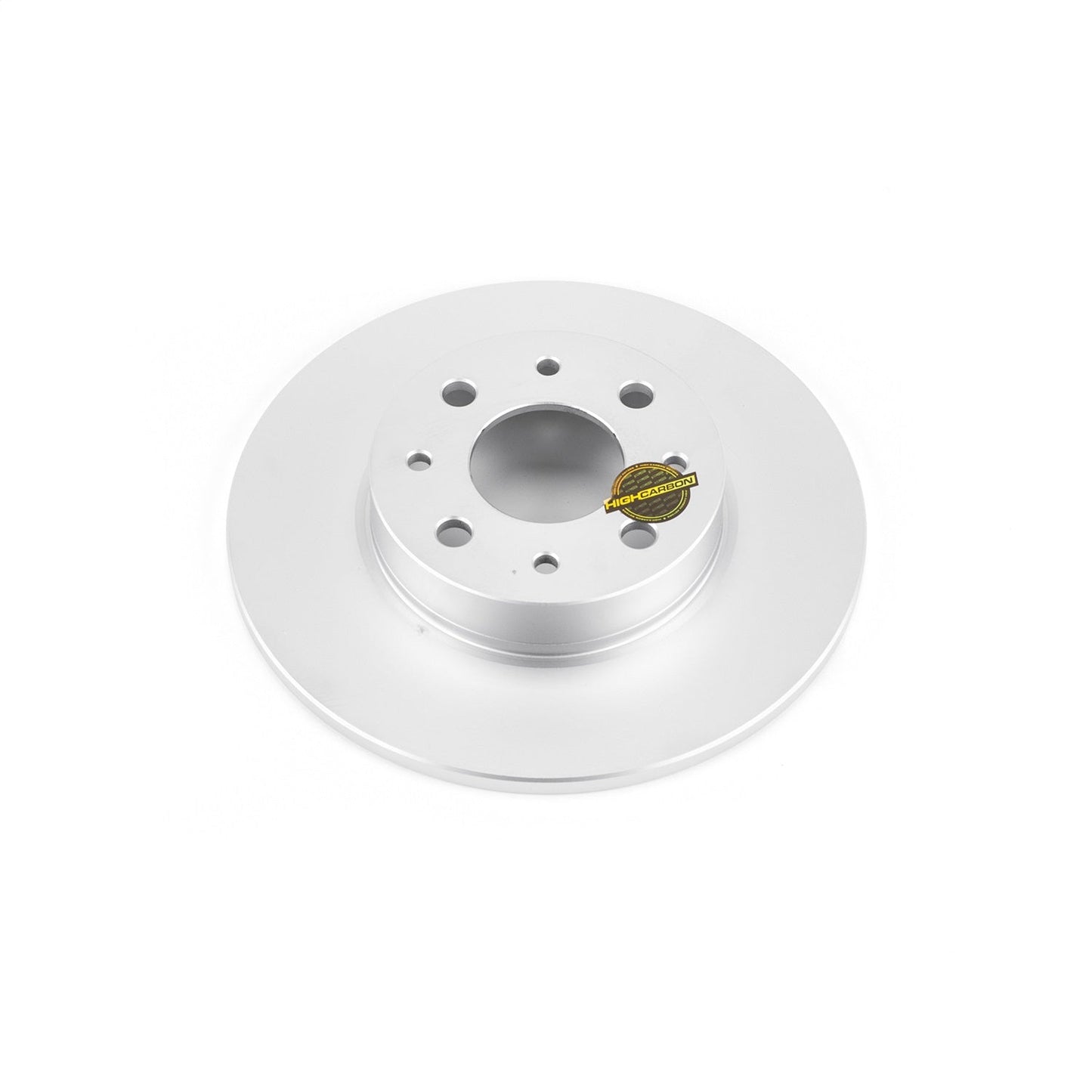 PowerStop Rear Evolution High Carbon Geomet Coated Rotor | Fiat 500 (13-18) (EBR1405EVC)