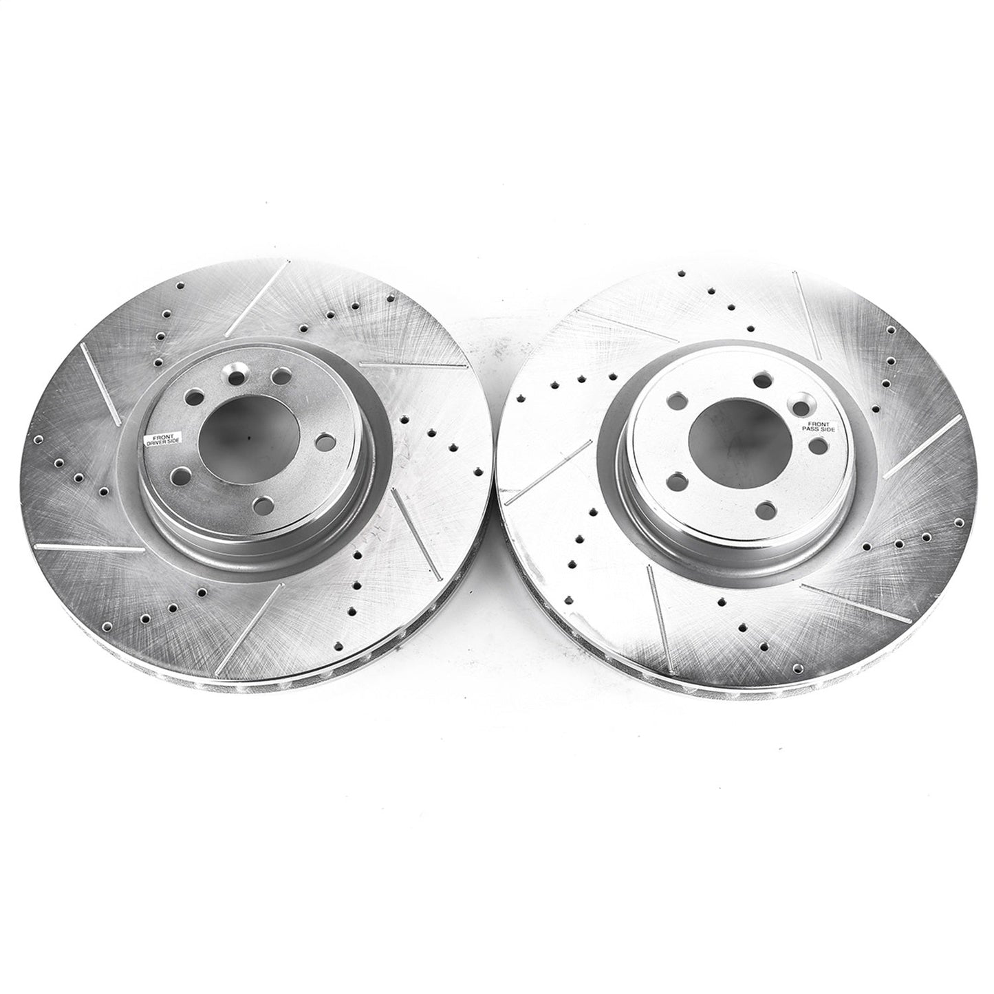 PowerStop Front Drilled & Slotted Rotor Pair | Land Rover Range Rover Sport (10-21) (EBR1409XPR)