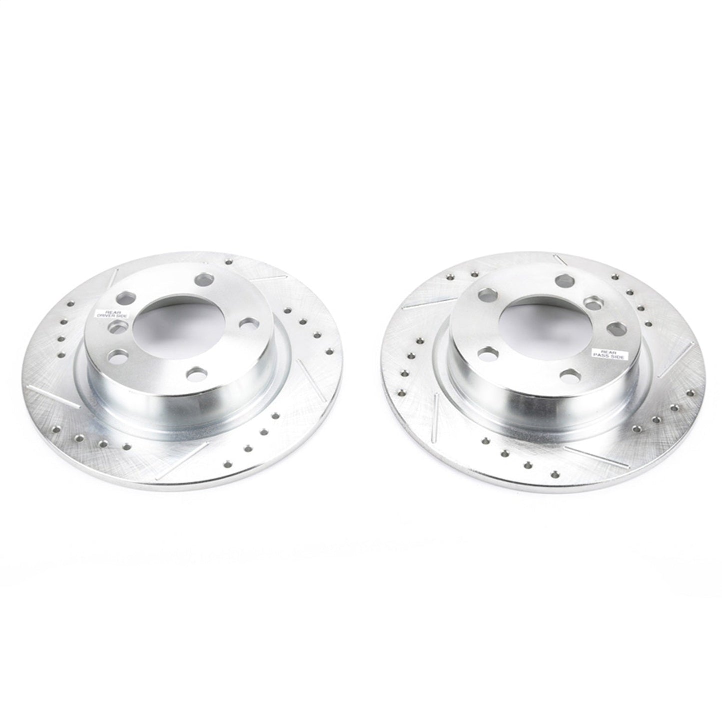 PowerStop Rear Evolution Drilled & Slotted Rotors - Pair | Mini Cooper Countryman (11-16) (EBR1412XPR)
