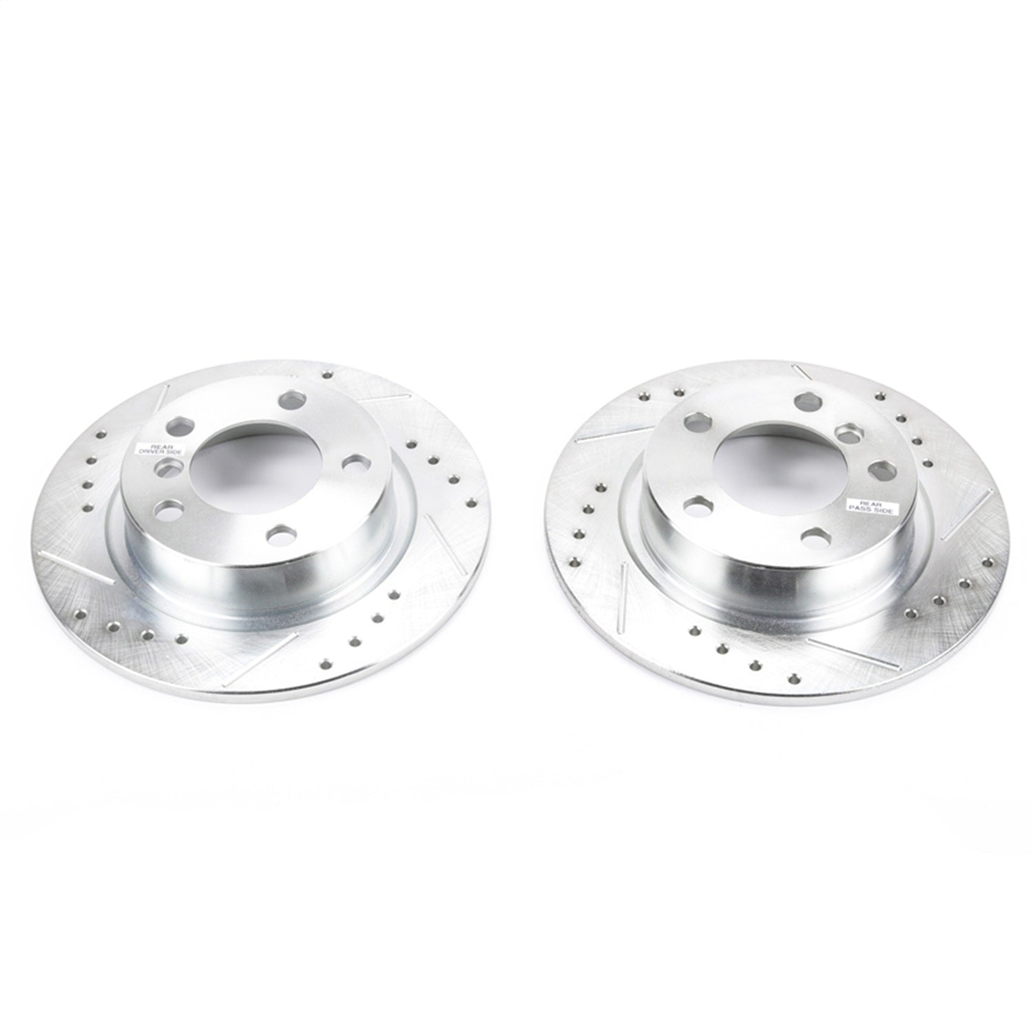PowerStop Rear Evolution Drilled & Slotted Rotors - Pair | Mini Cooper Countryman (11-16) (EBR1412XPR)