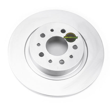 PowerStop Rear Evolution High Carbon Geomet Coated Rotor | Fiat 500L (14-19) (EBR1423EVC)