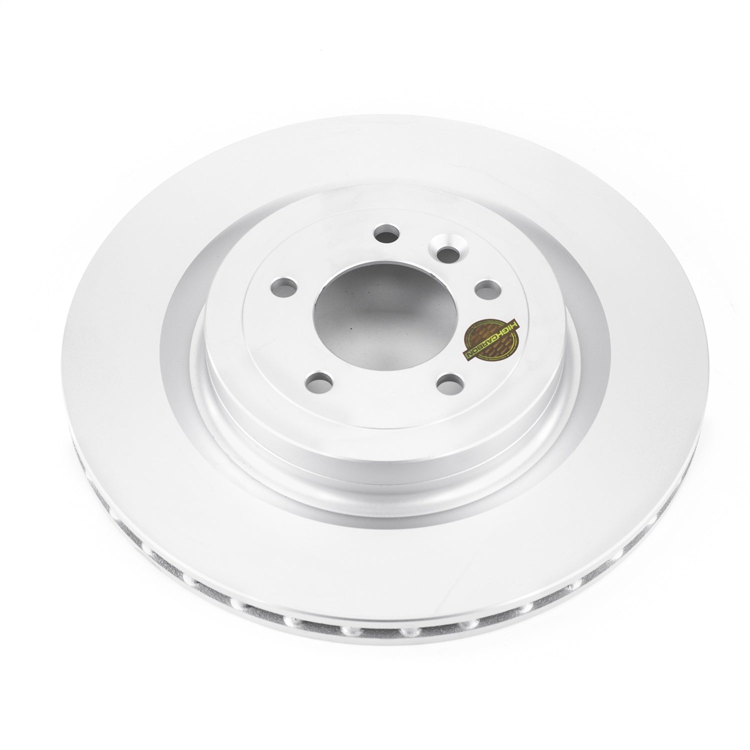 PowerStop Rear Evolution High Carbon Geomet Coated Rotor | Land Rover Range Rover (13-18) (EBR1426EVC)