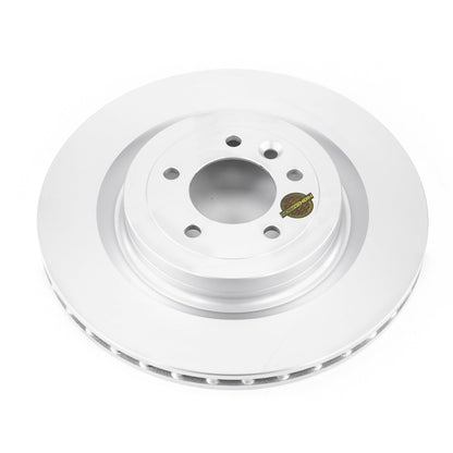 PowerStop Rear Evolution High Carbon Geomet Coated Rotor | Land Rover Range Rover (13-18) (EBR1426EVC)
