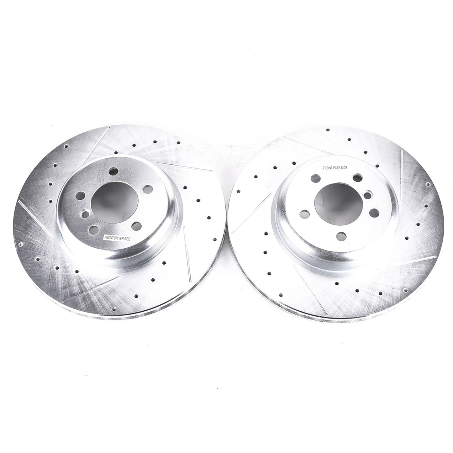PowerStop Drilled & Slotted Front Rotors | BMW 335i (13-15) (EBR1438XPR)